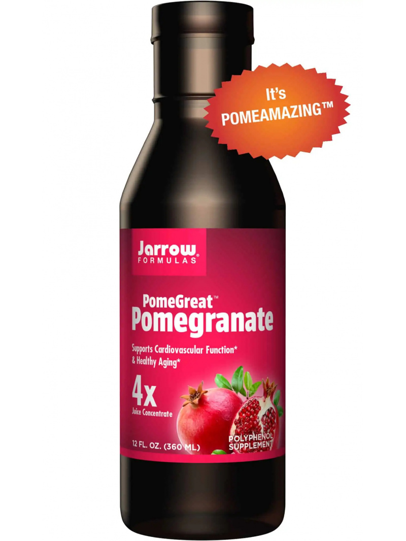 JARROW FORMULAS PomeGreat Pomegranate (koncentrát šťavy z granátového jablka) 360 ml