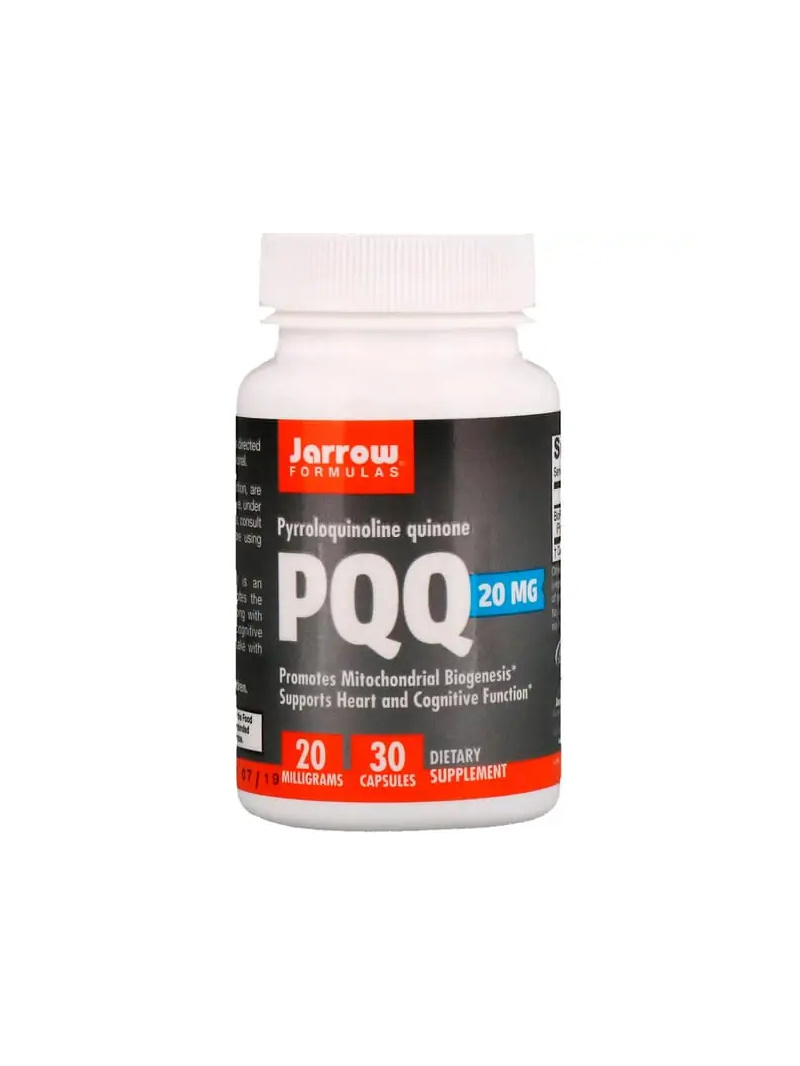 JARROW FORMULAS PQQ 20 mg (pyrolochinolín chinón disodná soľ) 30 kapsúl