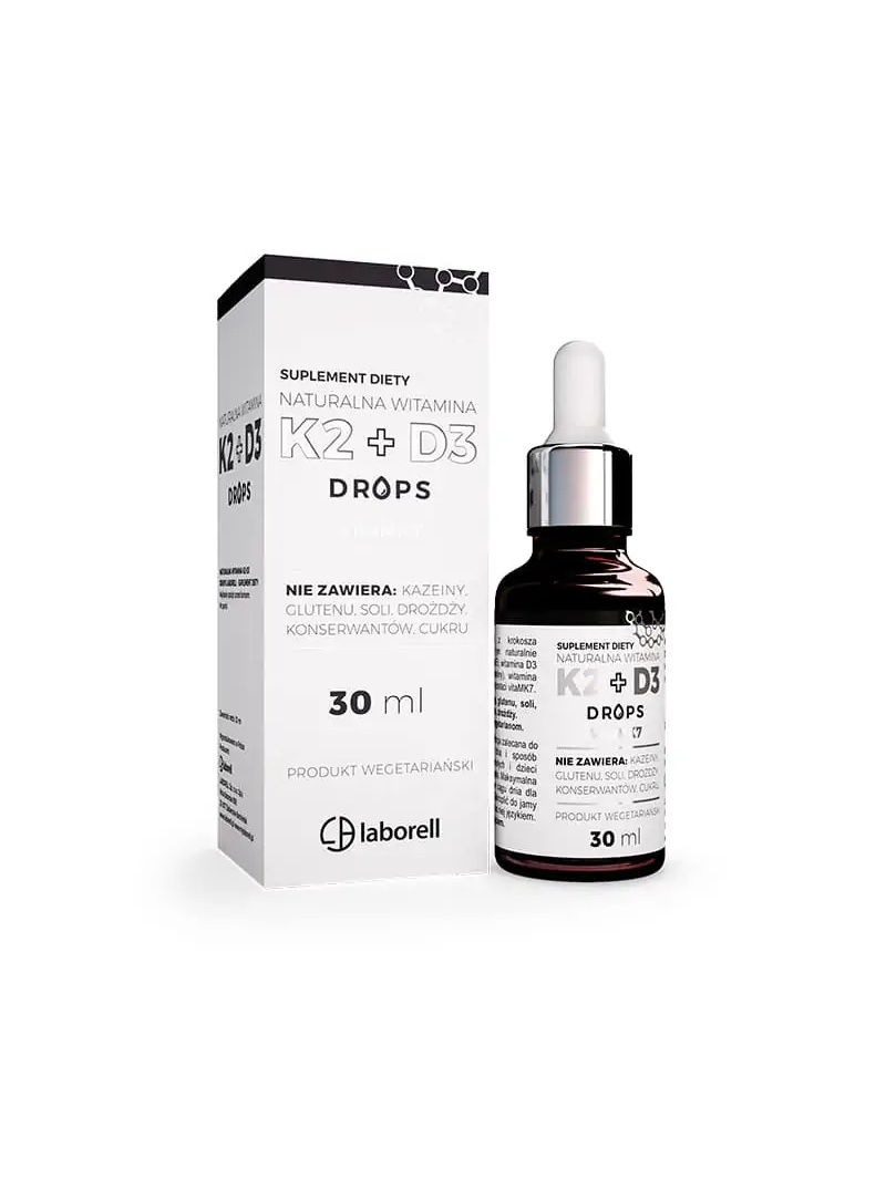 LABORELL Vitamín D3 + K2 kvapky 30ml