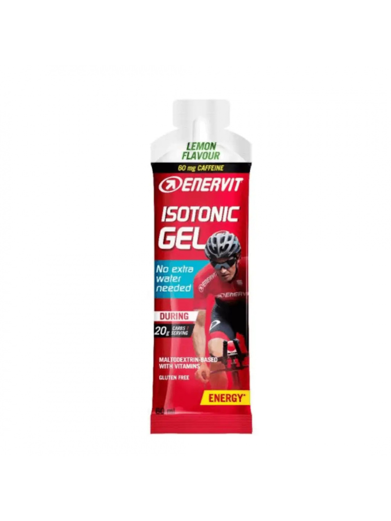 ENERVIT izotonický gél s kofeínom (gél s izotonickými vlastnosťami) 60 ml citrón