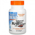 Doctor&#39;s Best Enhanced Krill Plus Omega3s so Superba Krill (Omega-3 s krilom) 60 mäkkých gélov