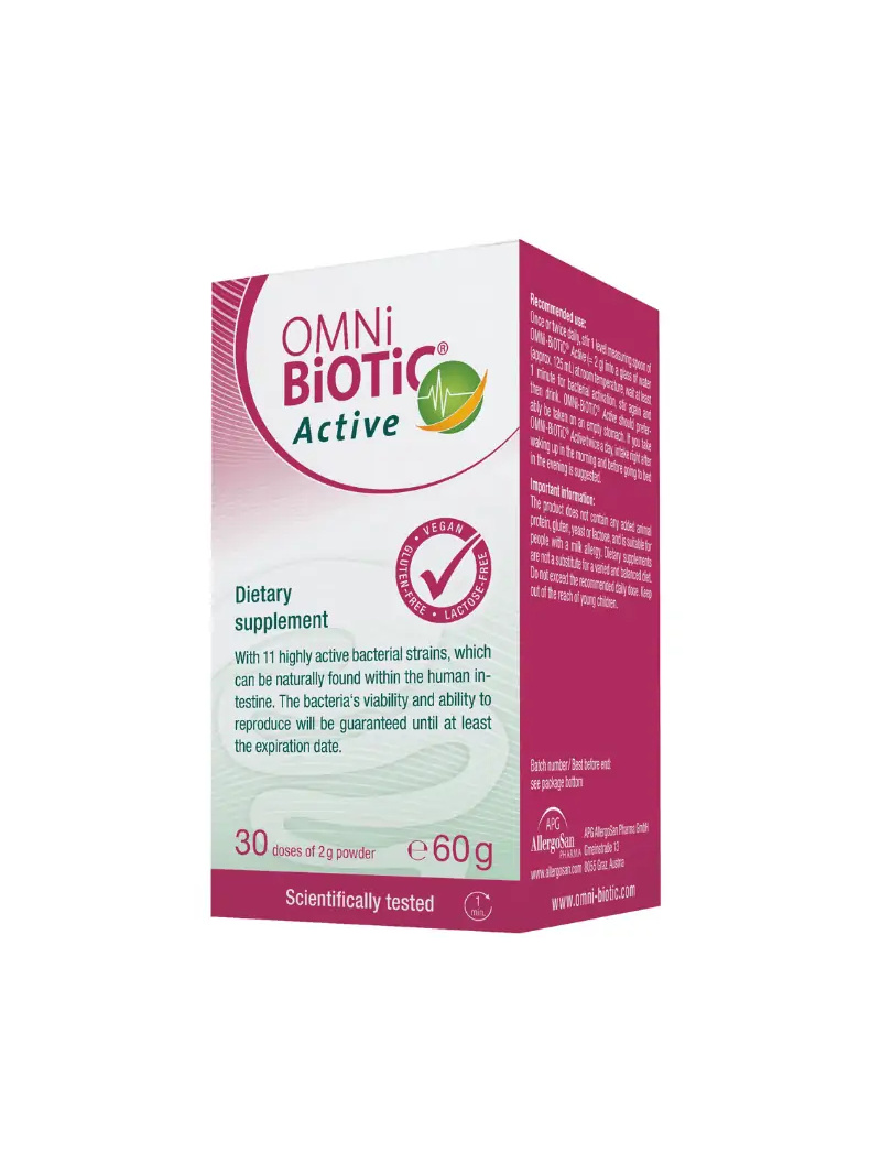 OMNi-BiOTiC ACTIVE (črevný mikrobióm u starších ľudí) 60g