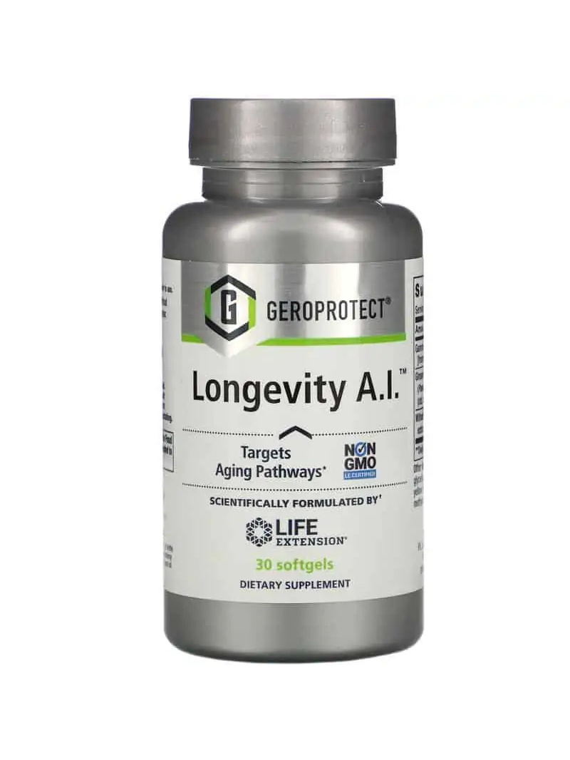 LIFE EXTENSION Geroprotect Longevity AI (Anti-Aging) 30 gélových kapsúl