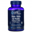 LIFE EXTENSION Hair, Skin & Nails Collagen Plus Formula 120 tabliet