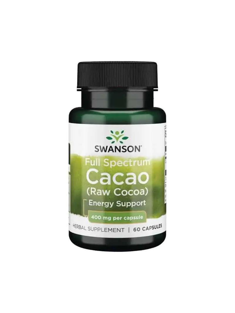 SWANSON Full Spectrum Cacao Raw 60 kapsúl