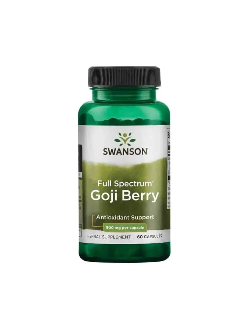 SWANSON Full Spectrum Goji Berry (wolfberry, Vitality) 60 kapsúl