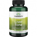 SWANSON Liver Tone Liver Detox Formula (podpora pečene) 120 vegetariánskych kapsúl