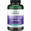 SWANSON Magnesium Lactate (horčík s lepšou absorpciou) 120 kapsúl