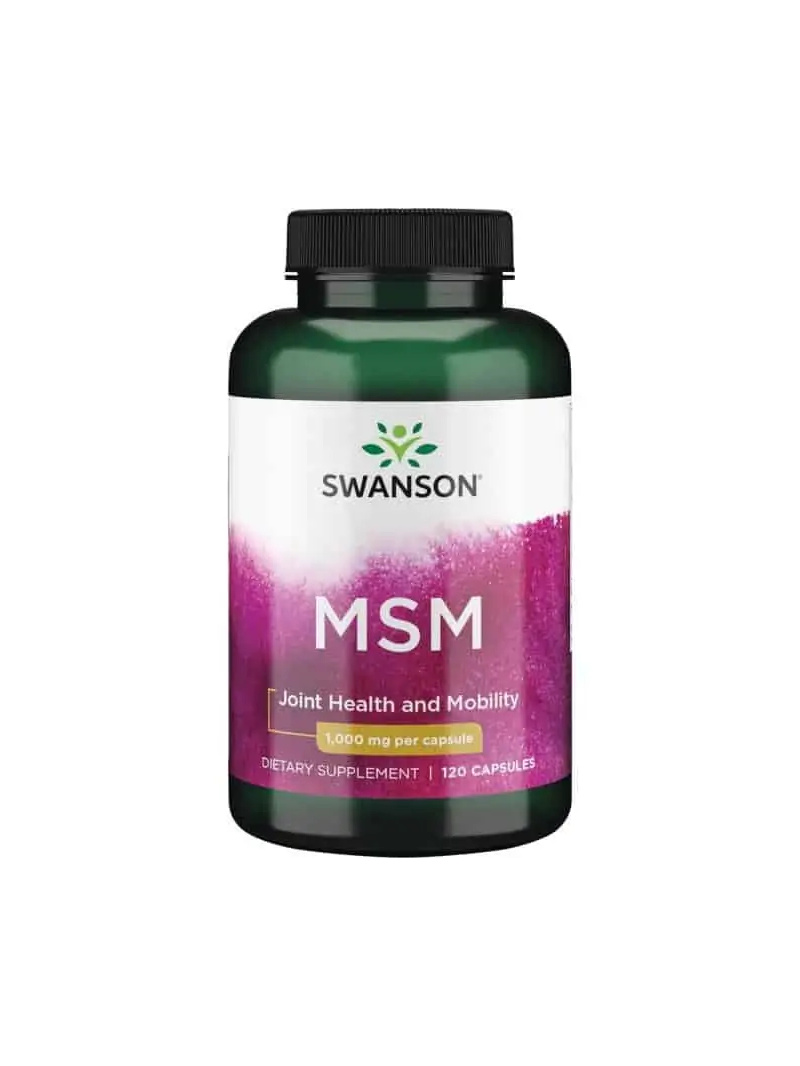 SWANSON MSM 1000 mg (metylsulfonylmetán) 120 kapsúl