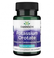 SWANSON Potassium Orotate 60 kapsúl