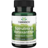 SWANSON Organic Spirulina & Astaxanthin (Spirulina, Astaxanthin) 120 veganských tabliet