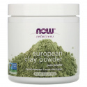 NOW SOLUTIONS European Clay Powder (prášok zo zeleného ílu) 170 g