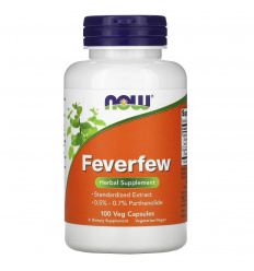 NOW FOODS Feverfew (Chryzantéma) 100 vegetariánskych kapsúl