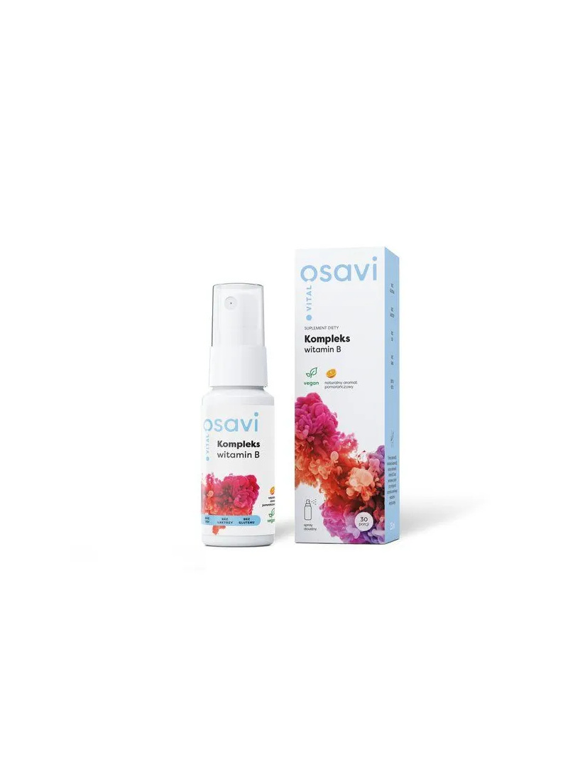 OSAVI Vitamín B komplex ústny sprej 25ml pomaranč