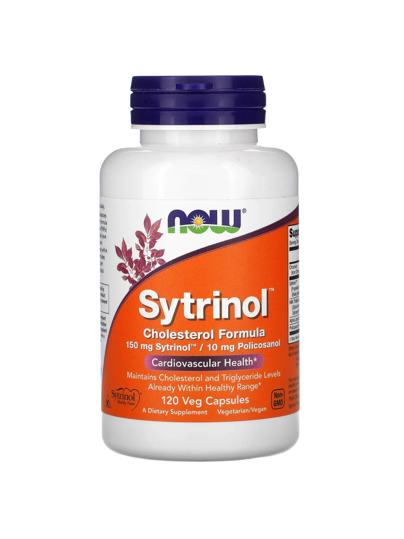 NOW FOODS Sytrinol (kontrola cholesterolu) 120 vegetariánskych kapsúl