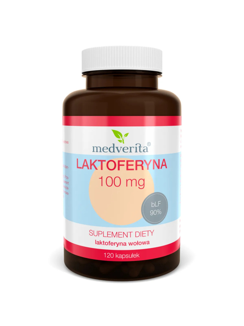 MEDVERITA Lactoferrin 100 mg 120 kapsúl