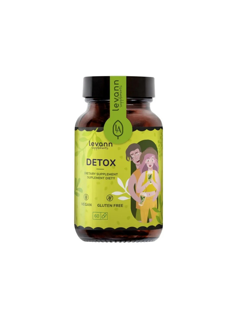 LEVANN Detox (čistenie tela, vitalita) 60 kapsúl