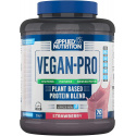 APLIKOVANÁ VÝŽIVA Vegan Pro - Zmes rastlinných bielkovín (Vegan Protein - Testované pre športovcov) 2,1 kg Jahoda