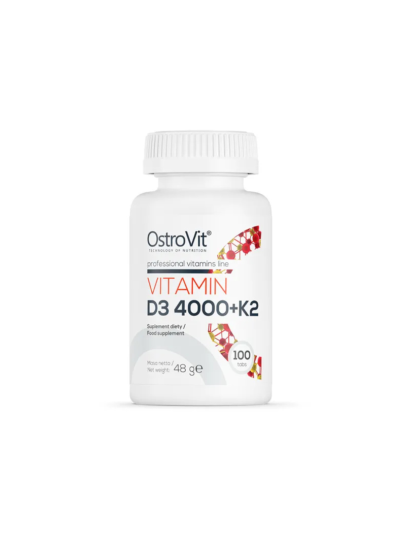 OSTROVIT Vitamín D3 4000 + K2 100 tbl