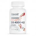 OSTROVIT Vitamín D3 4000 + K2 100 tbl