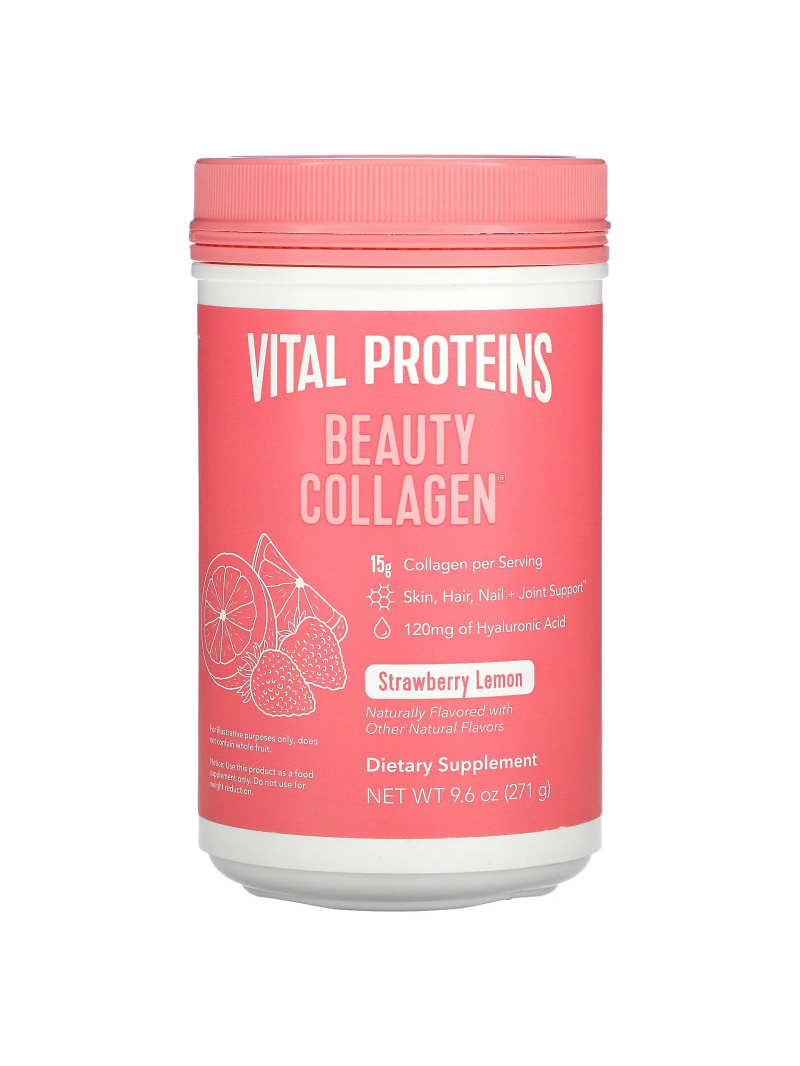 VITAL PROTEINS Beauty Collagen 271g Jahoda Citrón