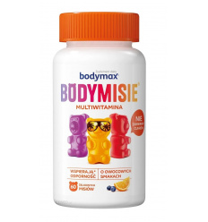 BODYMAX Bodymisie (Multivitamín pre deti) 60 ovocných želé