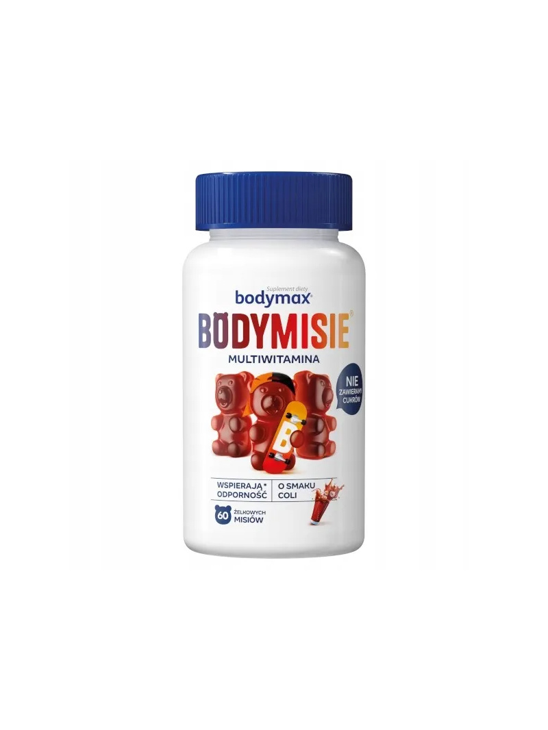 BODYMAX Bodymisie (Multivitamín pre deti) 60 Cola Gummies