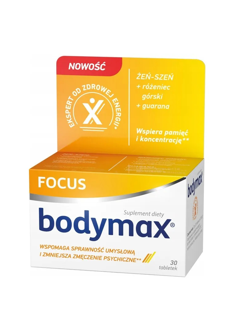 BODYMAX Focus (Podpora pamäti a koncentrácie) 30 tabliet