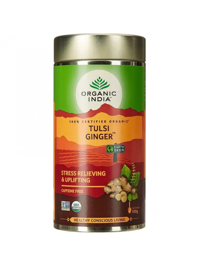 BIO INDIA Zázvor Tulsi (sypaný čaj) 100g