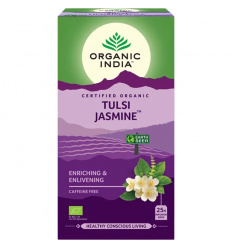 BIO INDIA Tulsi jazmínový (relaxačný čaj) 25 vrecúšok