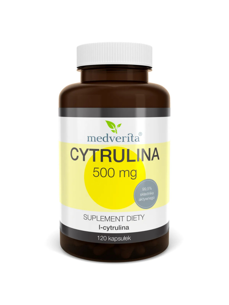 MEDVERITA Citrulín 500 mg (L-Citrulín) 120 kapsúl