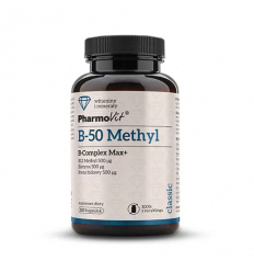 PHARMOVIT B-50 Methyl B-Complex Max+ 120 kapsúl