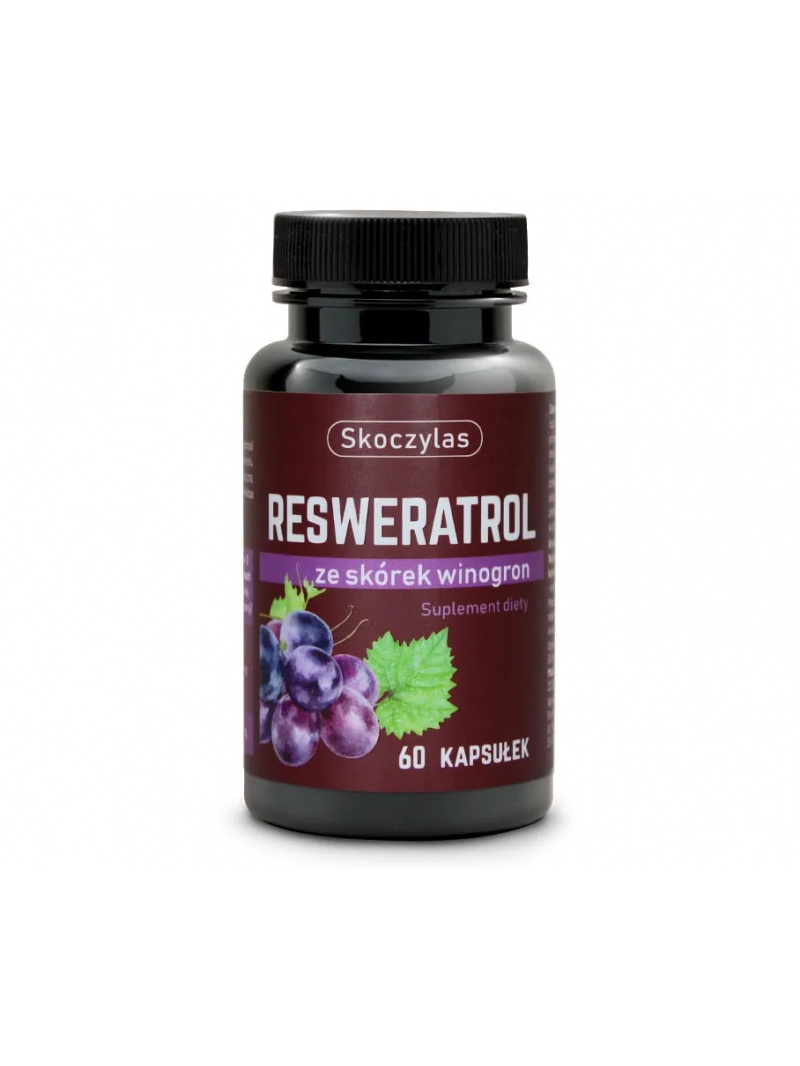 SKOCZYLAS Resveratrol (podpora obehového systému) 60 kapsúl