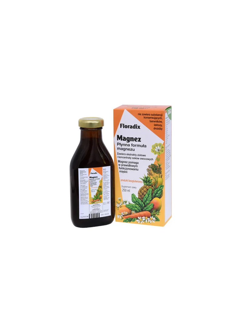 FLORADIX Magnesium (Tekutá forma horčíka) 250 ml