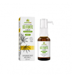 KONOPNÉ Vitamín D3 Forte s lanolínom (v bio konopnom oleji) 30 ml