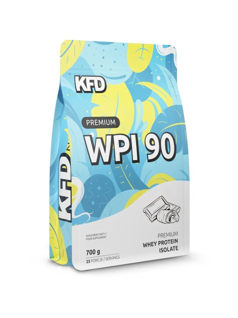 KFD Premium + WPI 90 (srvátkový proteínový izolát) 700 g čistý