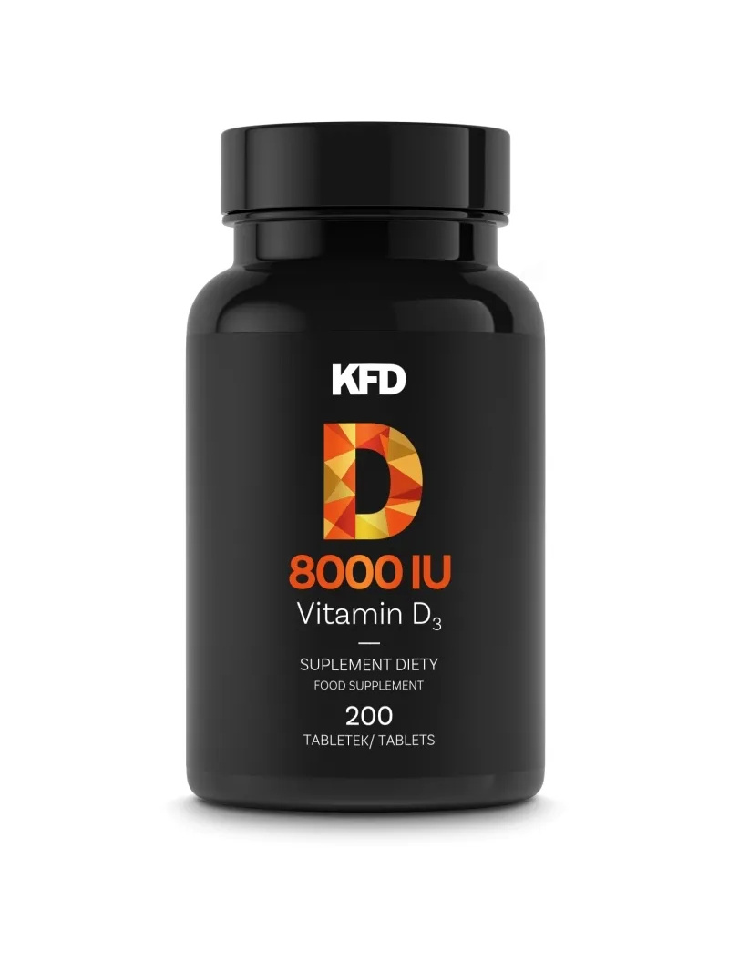 KFD Vitamín D3 8000 IU (vitamín D3) 200 tabliet