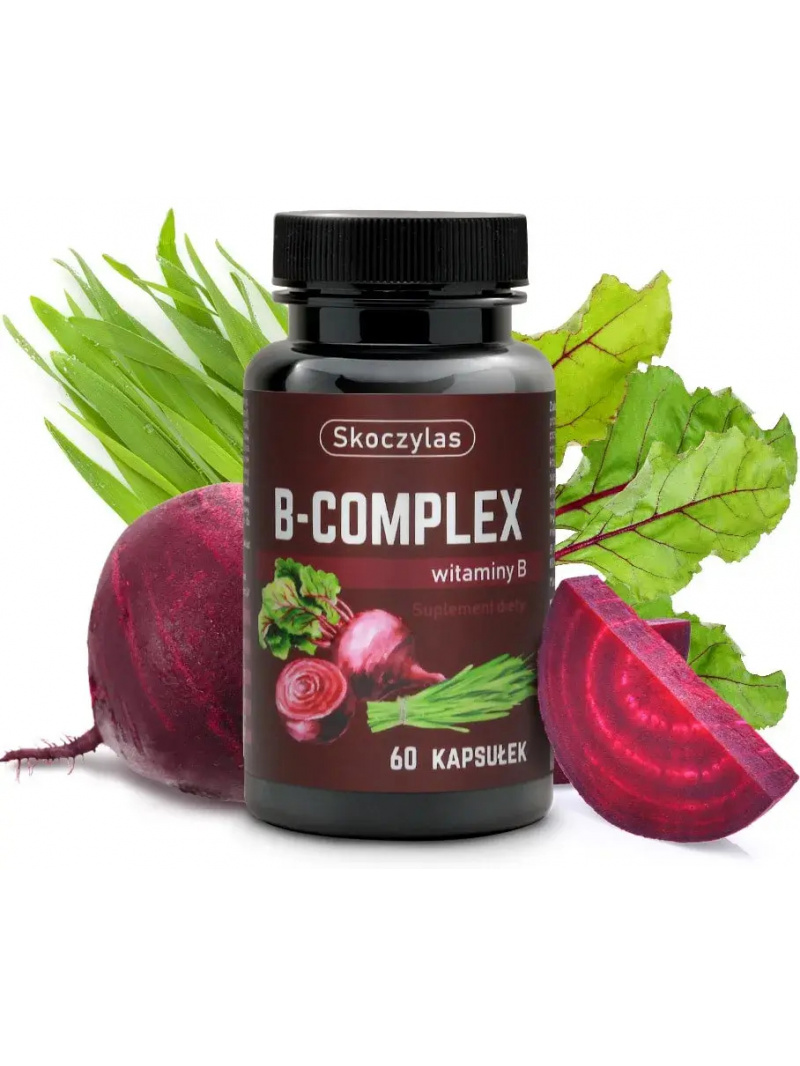 SKOCZYLAS B-komplex (Komplex vitamínov B) 60 vegetariánskych kapsúl