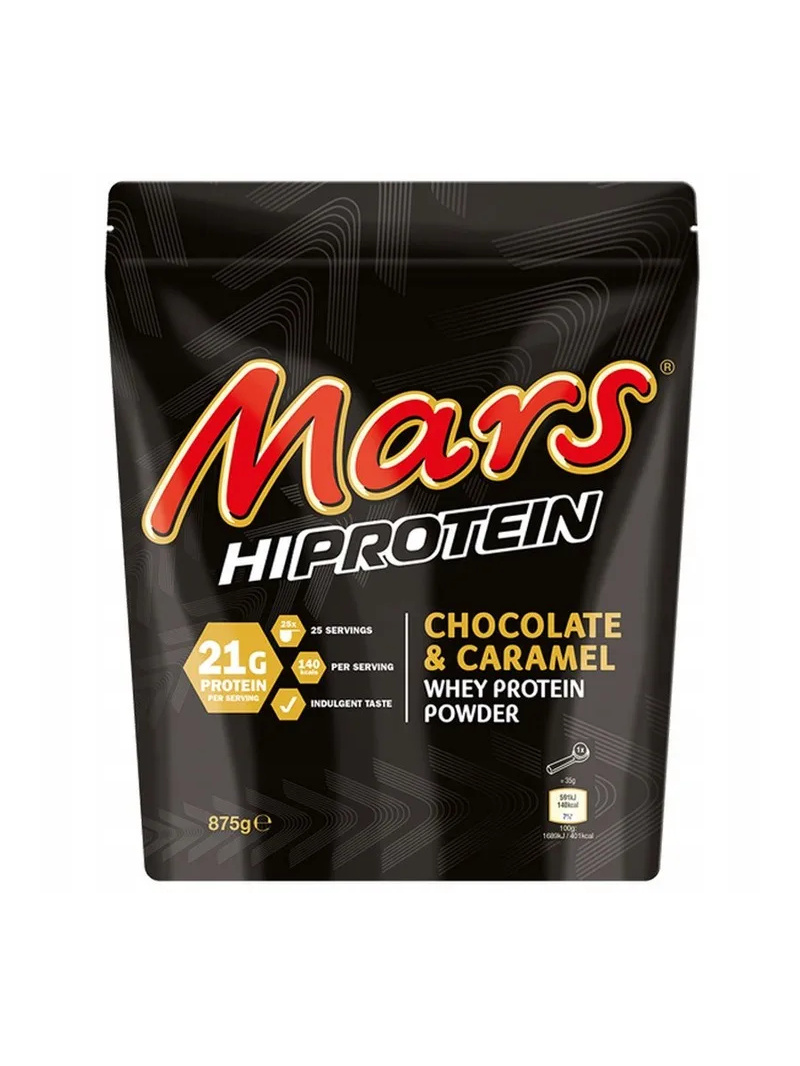 MARS HiProtein Powder (WPC proteínový doplnok) 875g Čokoláda-karamel