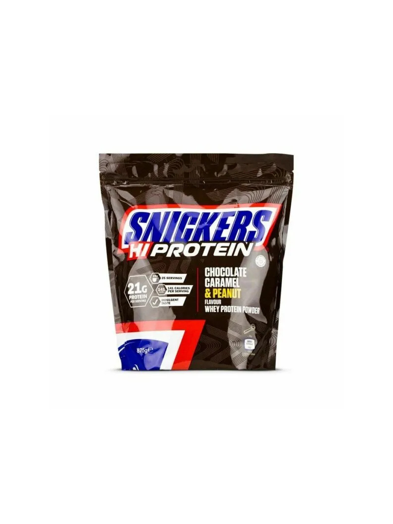 SNICKERS HiProtein Powder (WPC Protein Powder) 875 g čokoládovo-karamelový