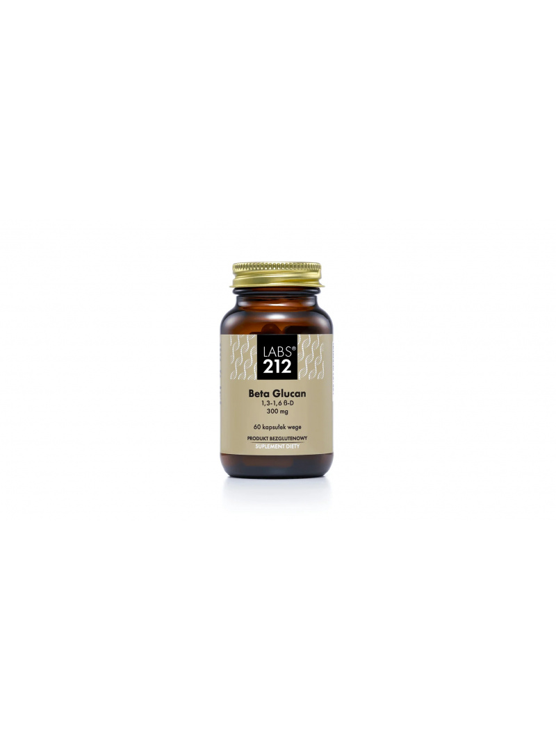 LABS212 Beta Glucan 300 mg 60 vegetariánskych kapsúl