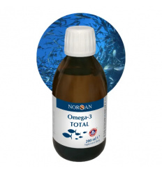 NORSAN Omega-3 Total (Práca srdca, mozgu a očí) 200ml Natural