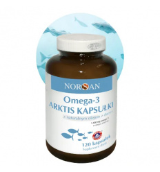 NORSAN Omega-3 Arktis (Funkcia srdca, mozgu a očí) 120 kapsúl