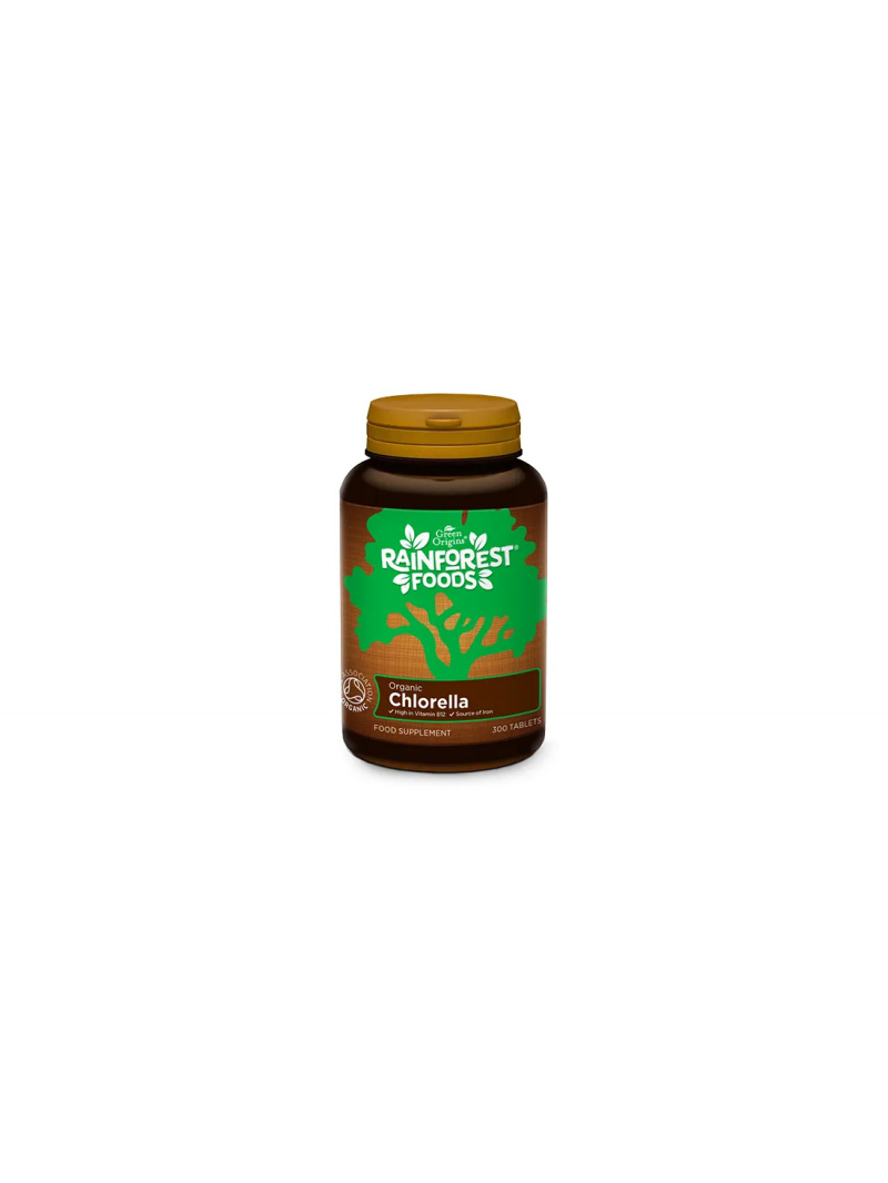 Rainforest FOODS ECO Chlorella (čistiaca) 300 tabliet