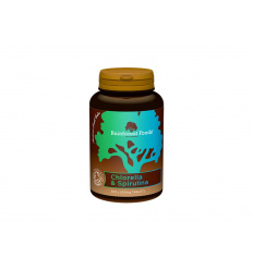 Rainforest FOODS ECO Spirulina a Chlorella (trávenie, metabolizmus) 300 tabliet