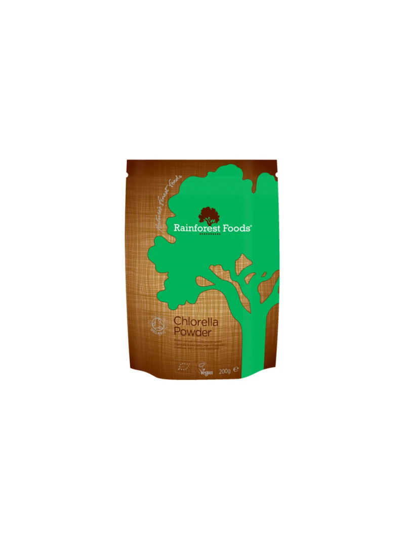 Rainforest FOODS ECO Chlorella (čistenie tela) 200g