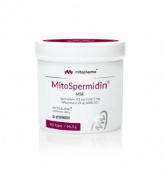 MITOPHARMA MitoSpermidin MSE Dr. Enzmann (Spermidine, Cellular Health) 90 kapsúl