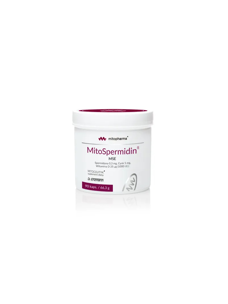 MITOPHARMA MitoSpermidin MSE Dr. Enzmann (Spermidine, Cellular Health) 90 kapsúl