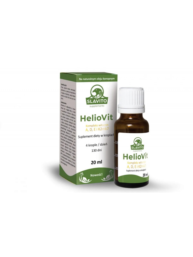 SLAVITO HelioVit (vitamínový komplex ADEK2mk7) 20ml