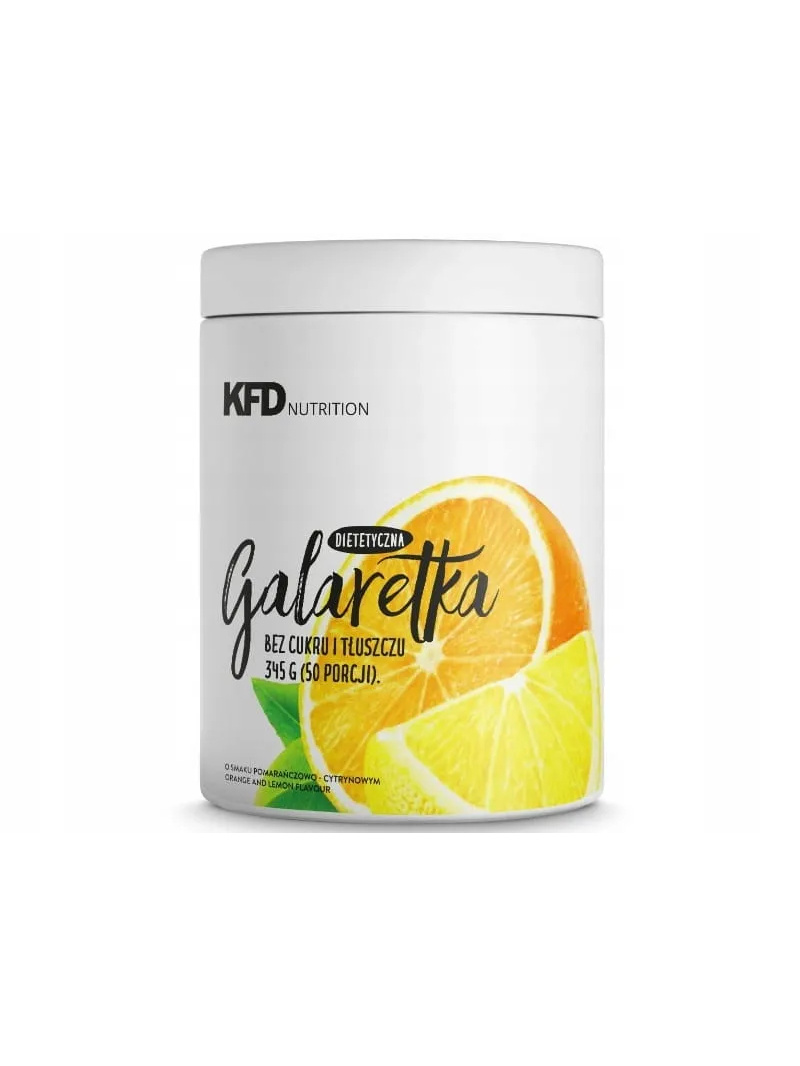 KFD Dietetic Jelly (bez cukru) 345g Pomaranč a citrón